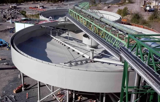 Types of thickeners: These thickeners are usually used in concentrators