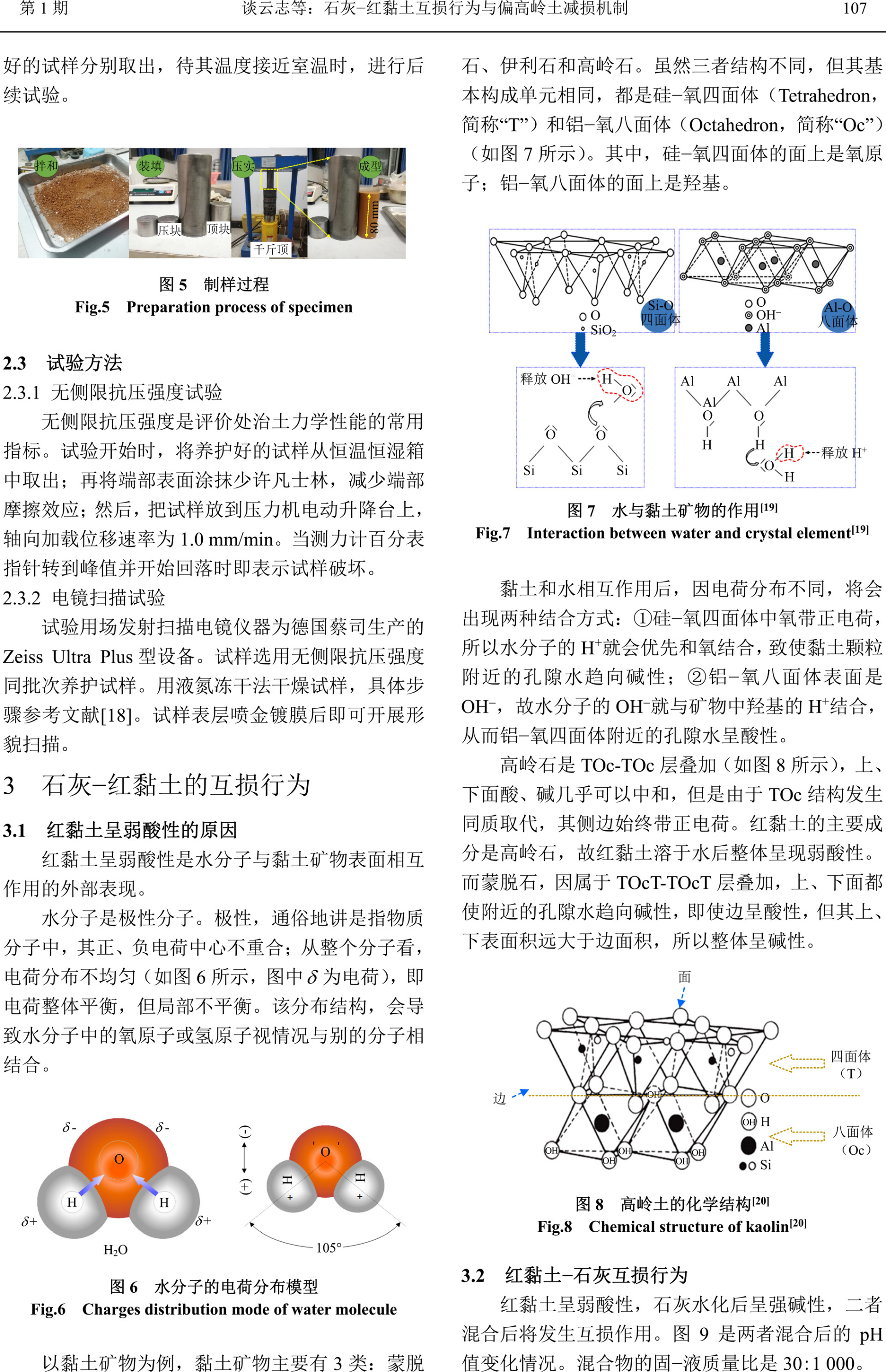 石灰-紅黏土互損行為與偏高嶺土減損機(jī)制