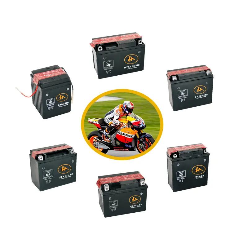 Dry Charged MF Lead-Acid Motorcycle Starter Battery