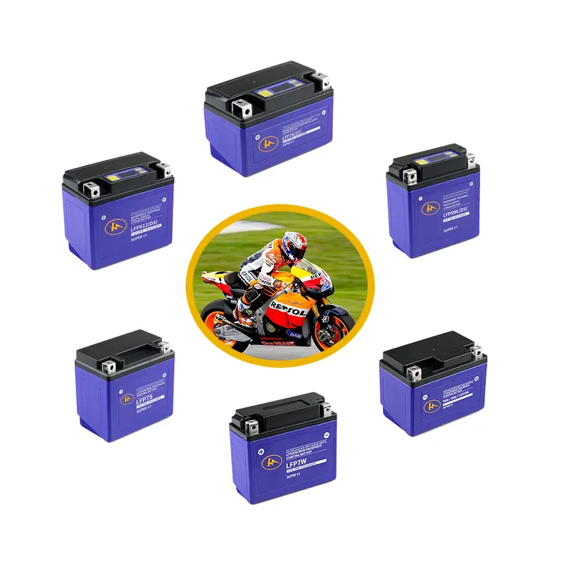 LiFePO4 Lithium-Ion Motorcycle Starter Battery
