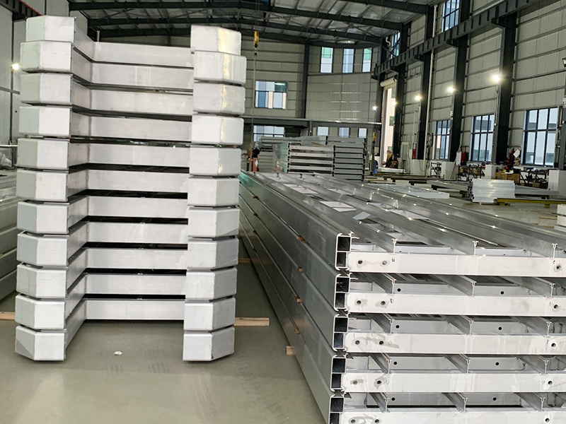Aluminium alloy structure pontoon frame MIG/TIG full welding