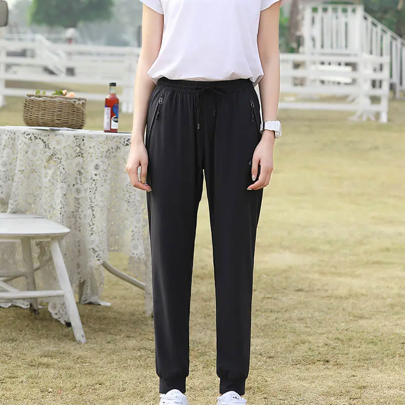 Women's necked trousers