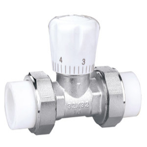 2260 Double head PP-R manual temperature control valve