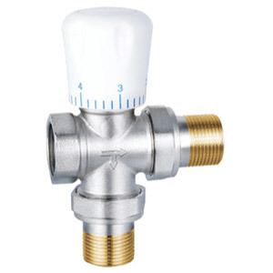 2140 three-way manual temperature control valve (low resistance)