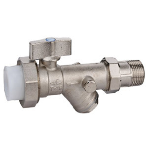 1230PP-R ball valve with watch union filter