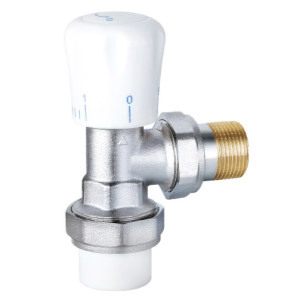 2240PP-R Brass Angle Manual Thermostatic Valve