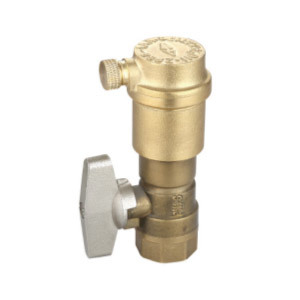 7180 integrated exhaust valve with ball valve