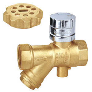 6060 temperature measurement lock filter ball valve