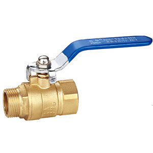 11090 216 Internal and external wire brass ball valve