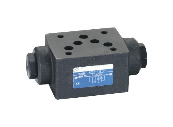 MPCV SERIES MODULAR TYPE HYDRAULIC CONTROL CHECK VALVE