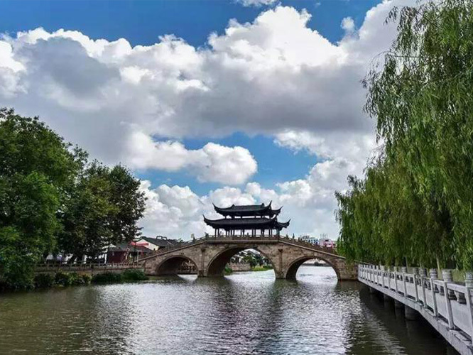 海寧市南關廂會源橋（南湖杯）