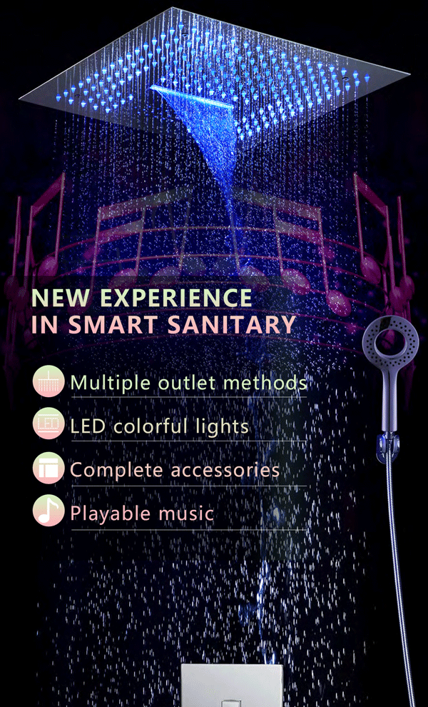 LED Shower Set