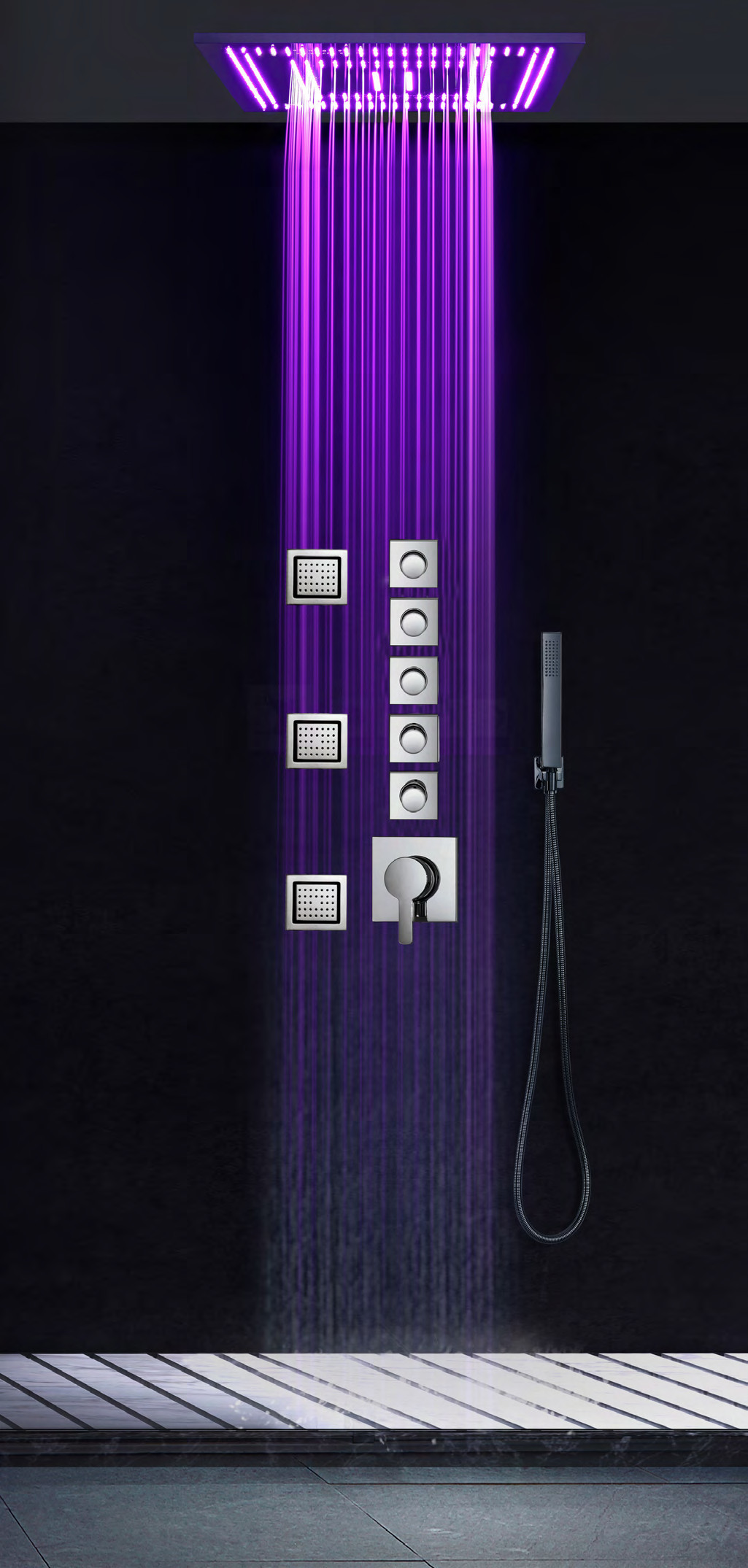WR LED Luxury shower-XINGYUA