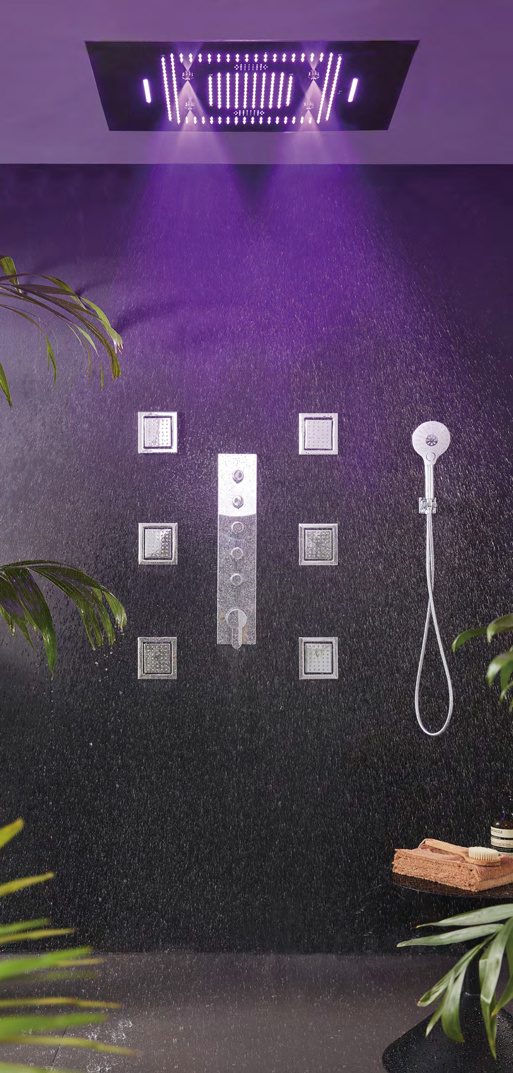 WR LED big shower-YUMUB