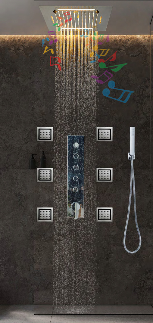 WR LED shower hand music-WUJINGC