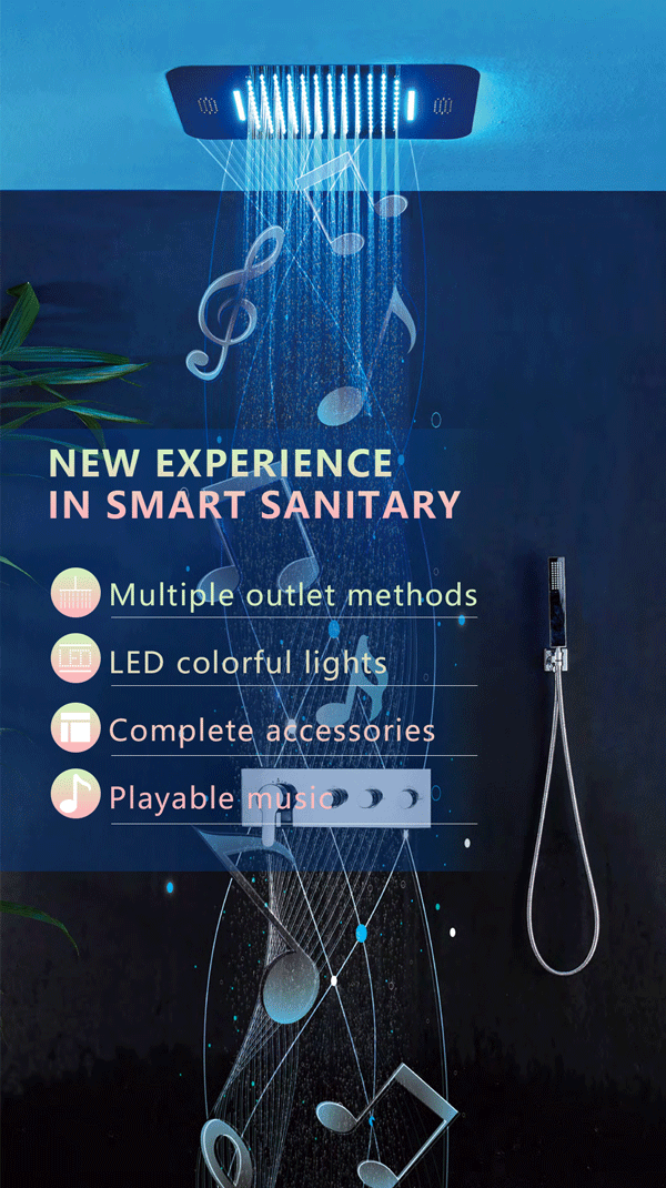 LED Shower Set