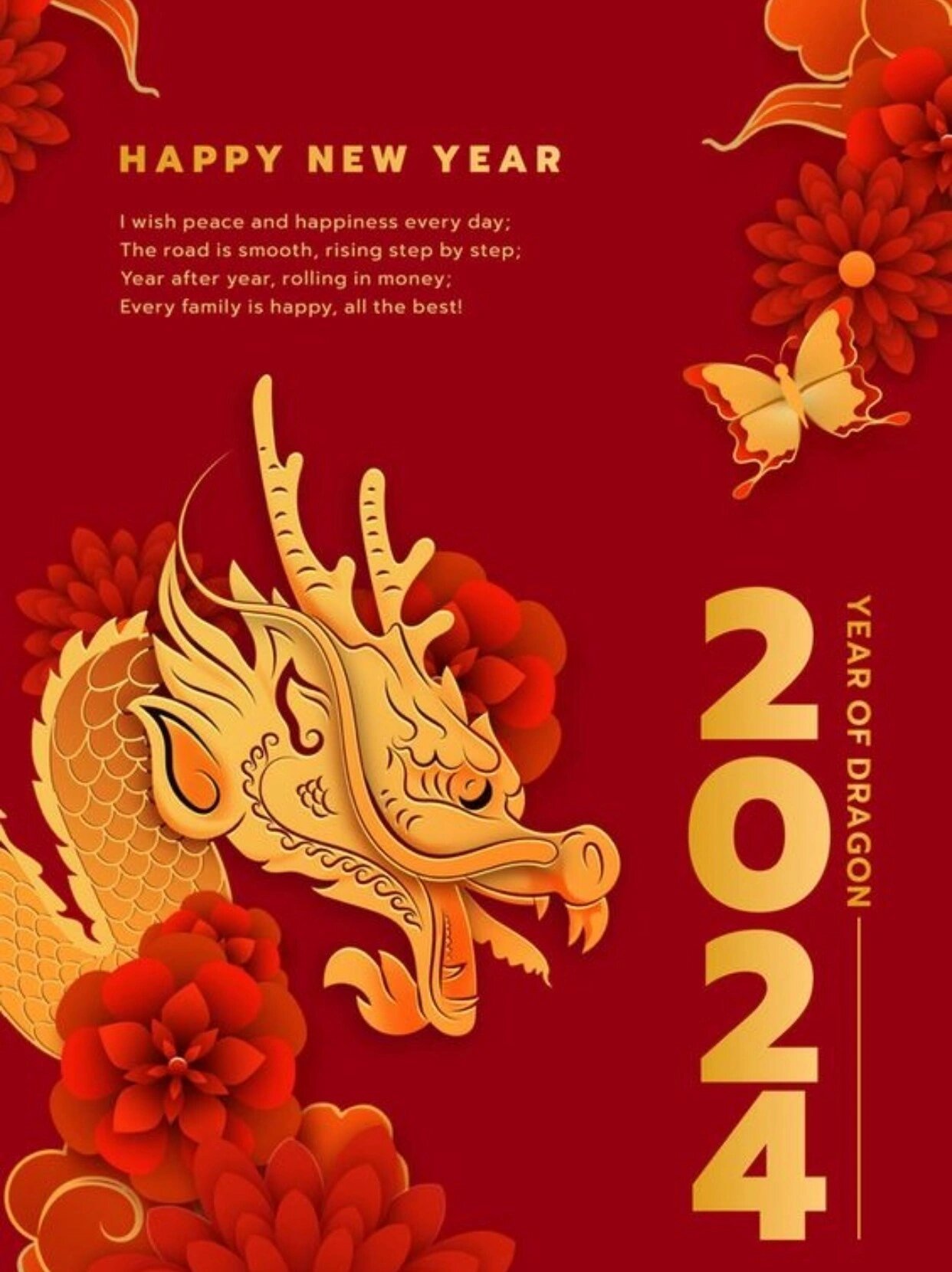 New year greeting！