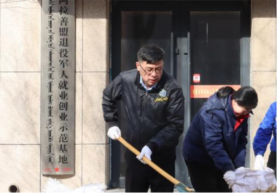 党建引领聚合力，文明整洁迎新春