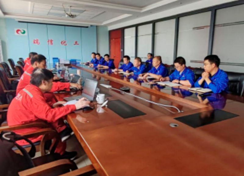 Neimenggu Ruixin Chemical Co., Ltd. successfully completed the classification and evaluation inspection work of the emergency management bureau