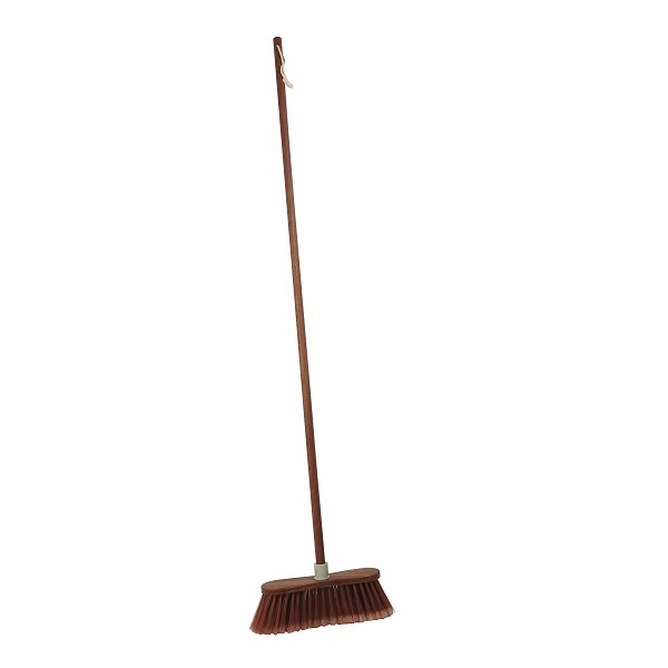JT8418S long wood handle broom with round head