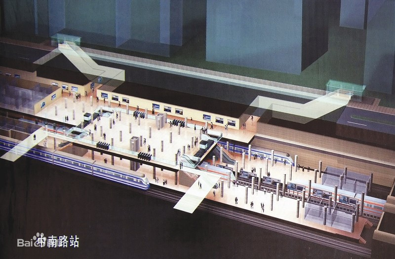 武漢地鐵2號線中南路站