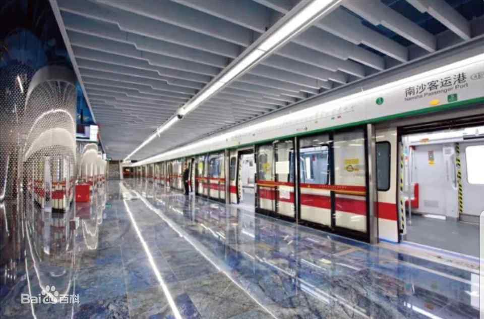 廣州市軌道交通四號線南延段施工5標土建工程車站區南沙客運港站