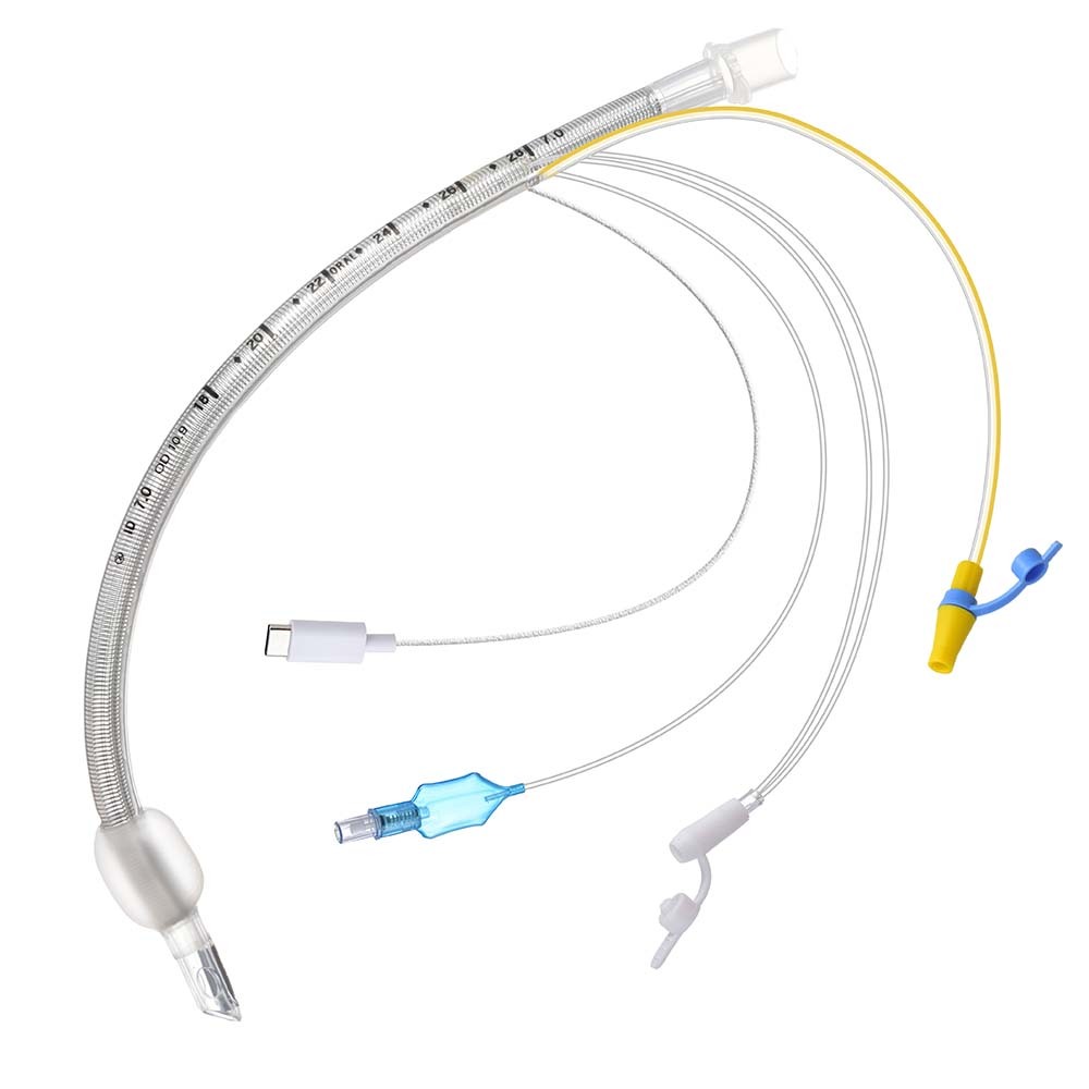 Visual Reinforced Disposable Endotracheal Tube with Suction Port ...