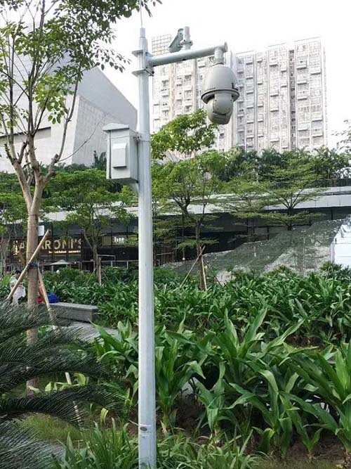 公園監(jiān)控立桿（八角桿）