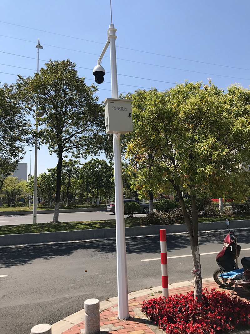 高檔小區(qū) 八角桿