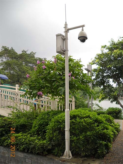 橋梁監(jiān)控立桿（鍍鋅圓桿）