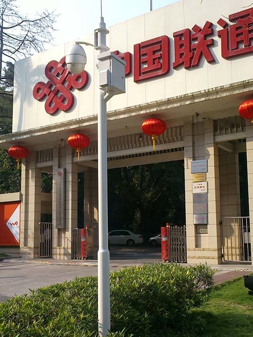 道路監(jiān)控立桿（鍍鋅圓桿）