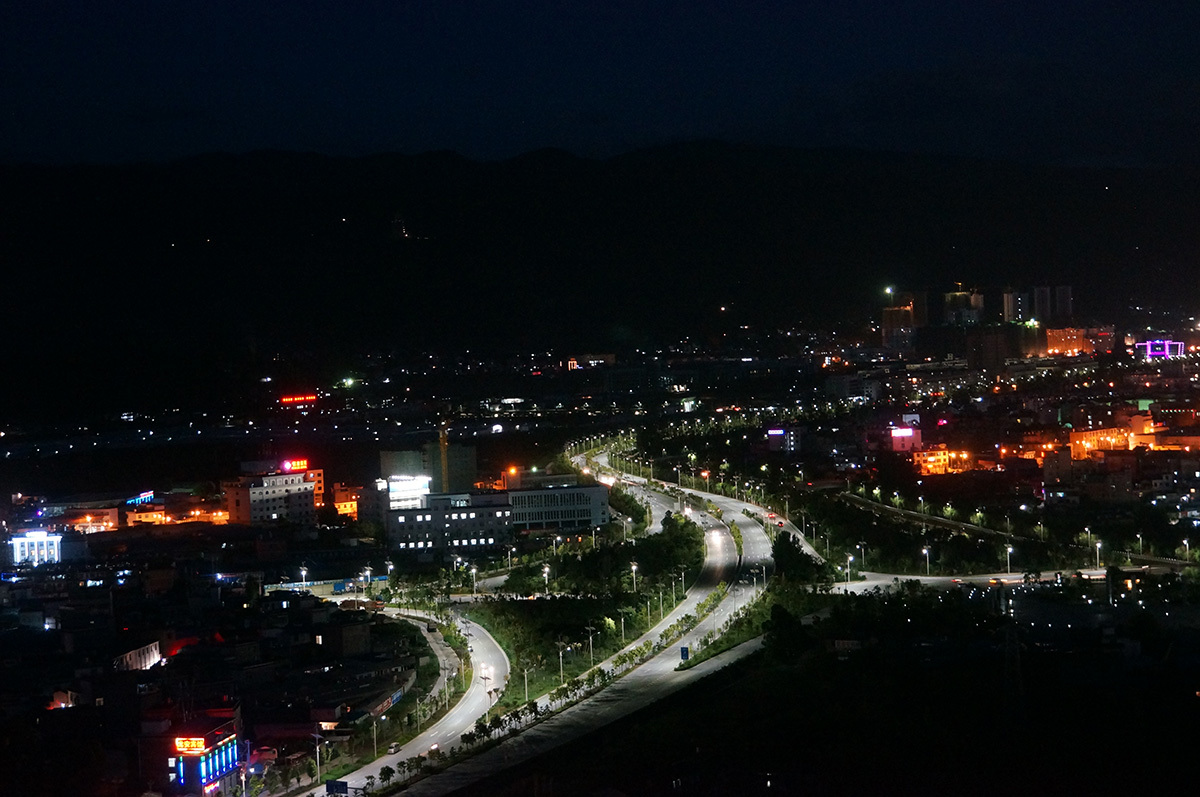 緬寧大道夜景