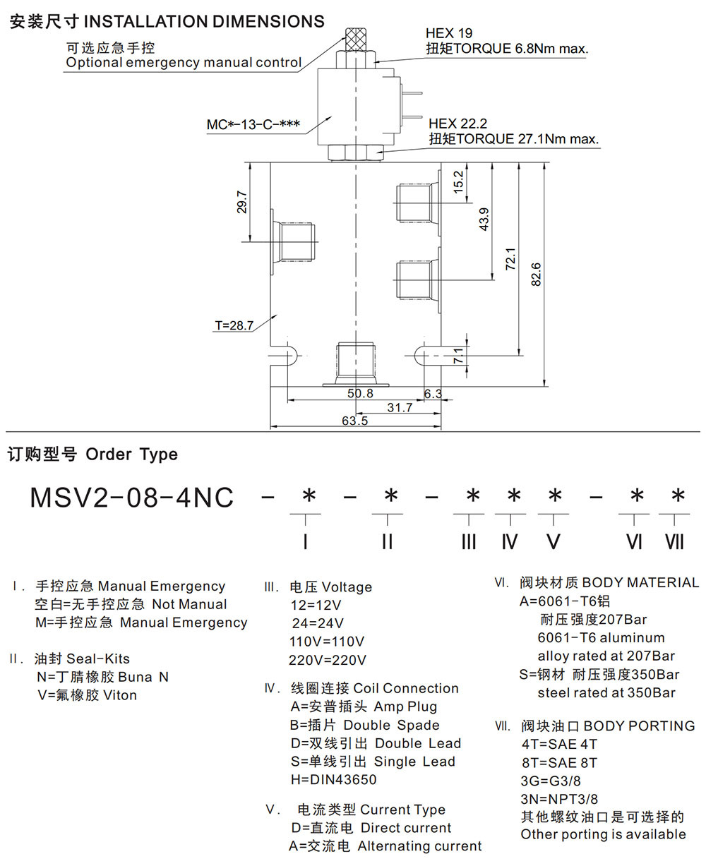 MSV2-08-4NC