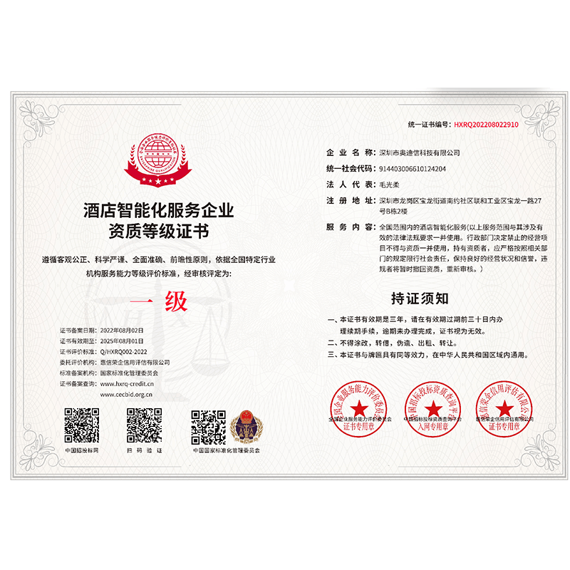 資質(zhì)等級