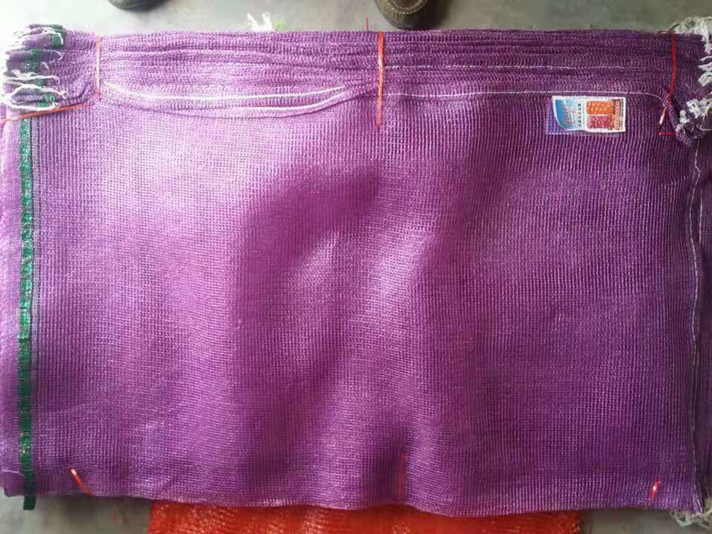 平织加密小网袋紫色