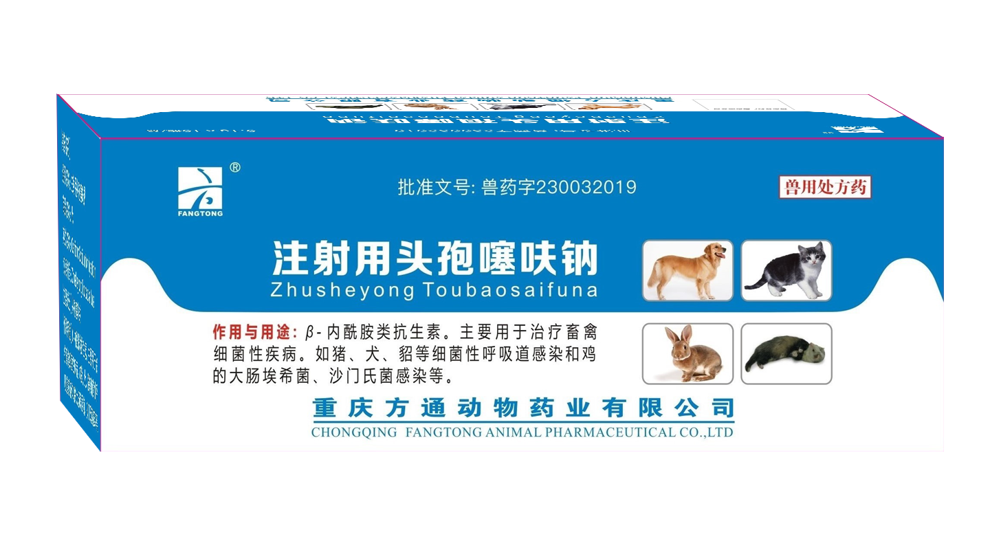 0.1g頭孢噻呋鈉