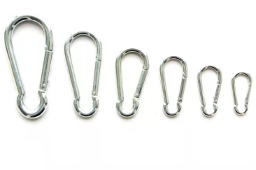 High quality DIN5299 carabiner zinc plated Spring Snap Hook