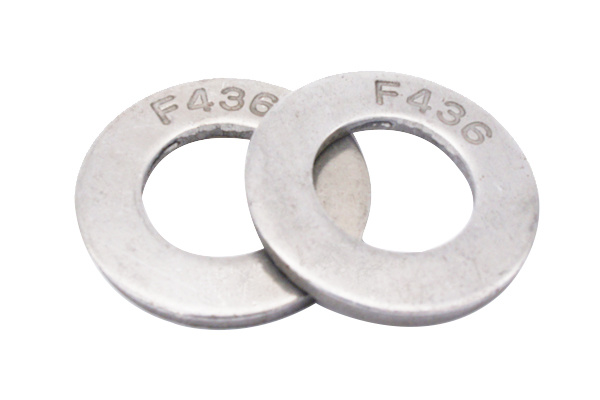 Flat-washer-F436 UNC Black Metal Washers HV200 With Surface Hardness USS F436 Standard