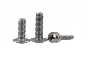 DIN967 Cross Recessed Pan Head Screw with Collar