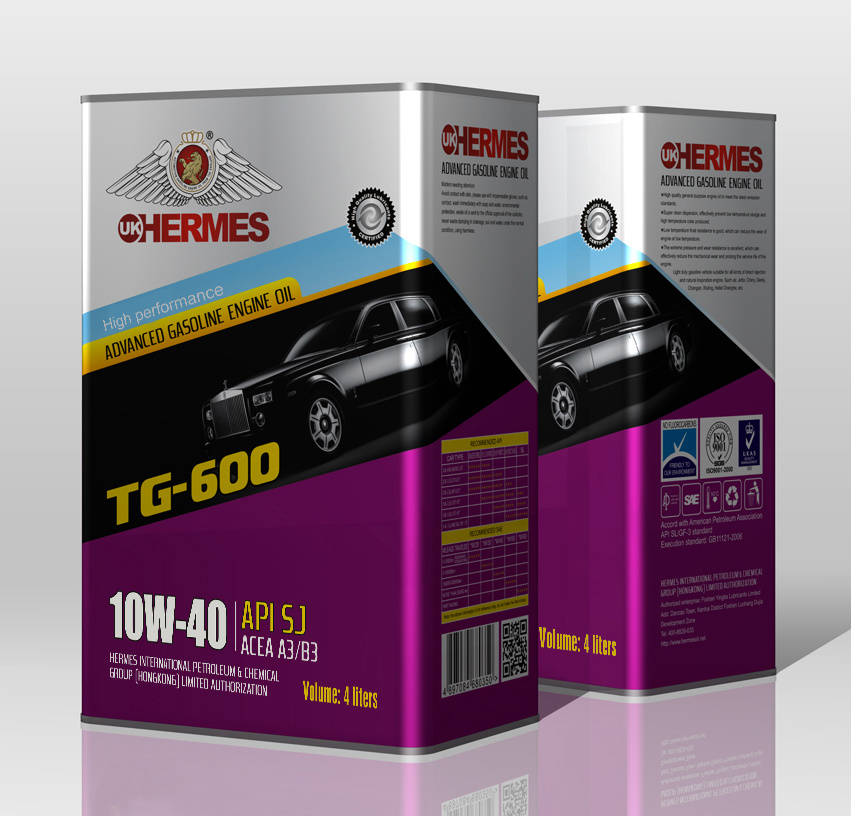 TG-600 High Performance Gasoline Engine Oil (SJ)
