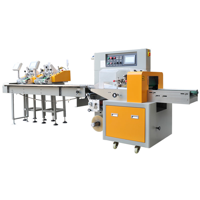 Card pillow wrapping machine
