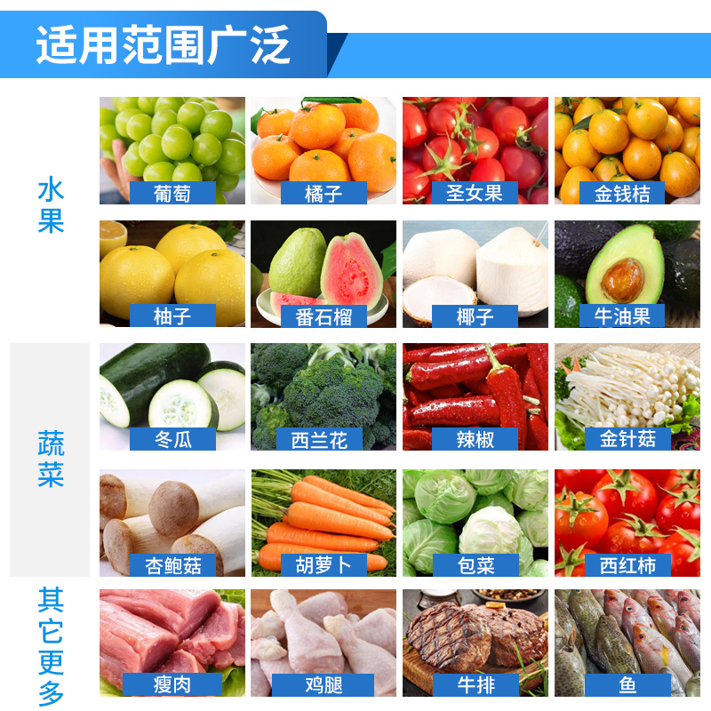 Automatic cling film packaging machine - with tray