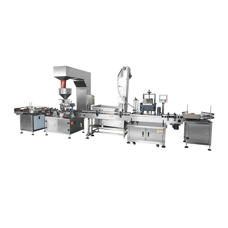 PET can filling line for nuts