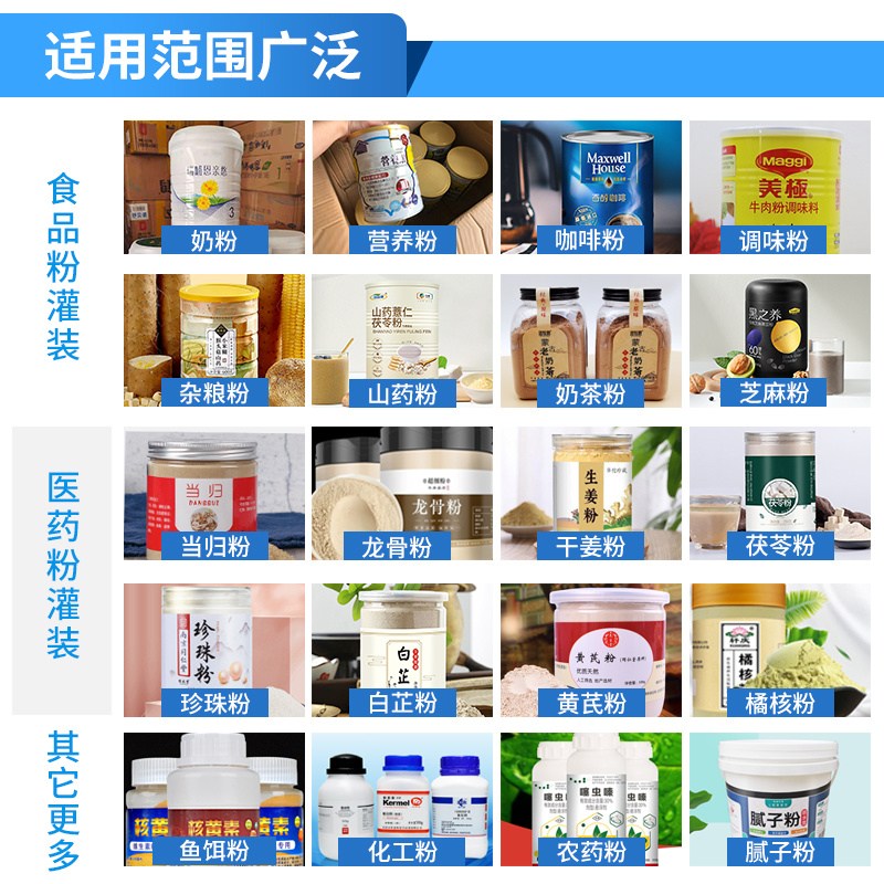 Nutritional powder filling lines