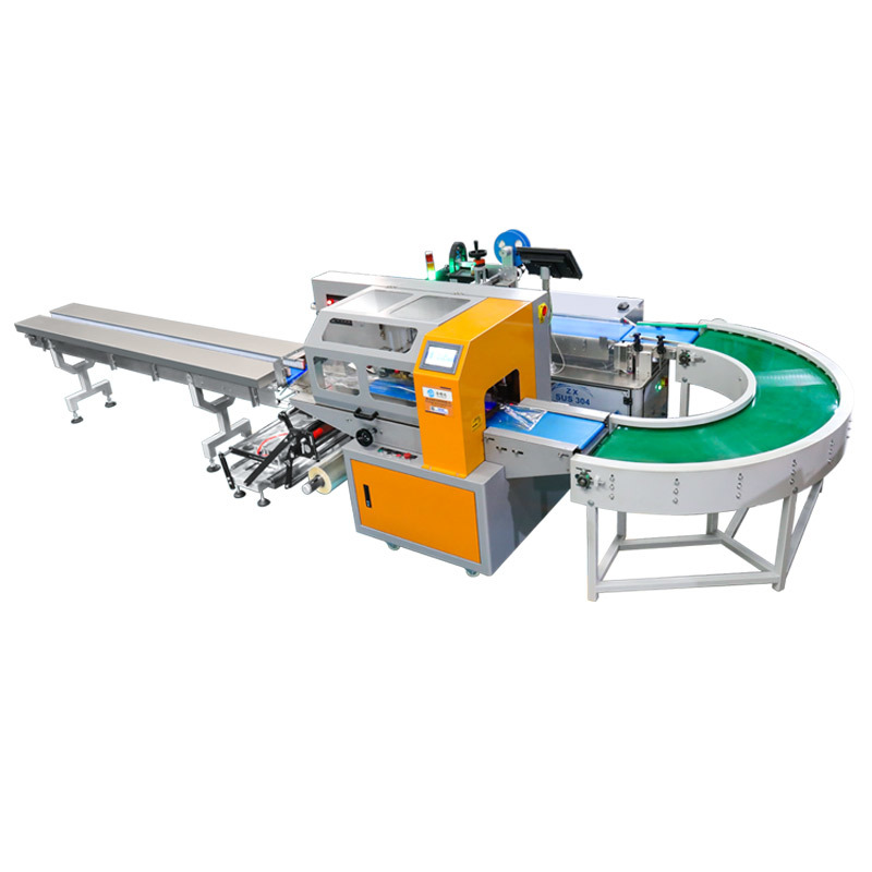 Pillow Packaging Machine - Vegetable + Weighing & Labelling