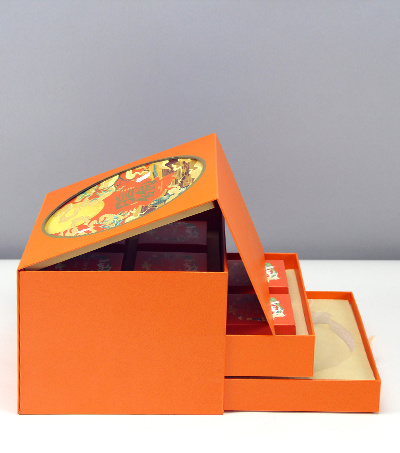 中秋礼盒 创意月饼盒 创意食品包装 中国风礼盒
