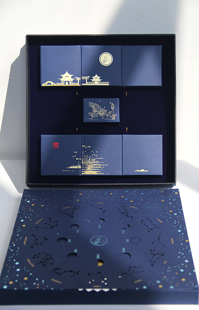 Moon cake gift box