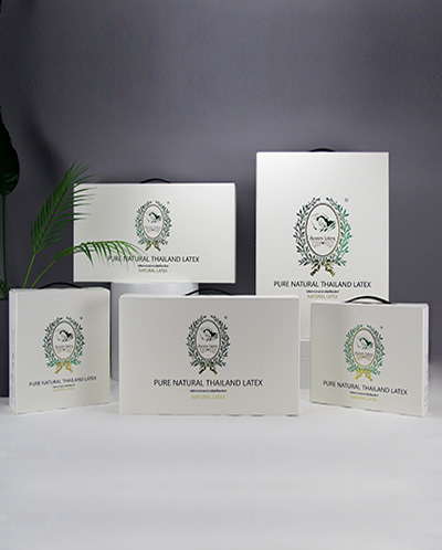 Latex pillow box, pillow gift box, bedding box packaging factory