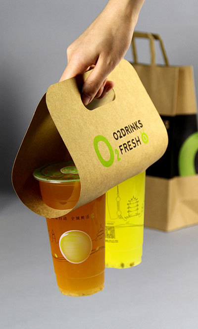 Fully automatic machine food bag takeout bag for drink