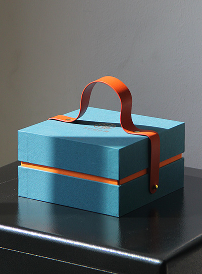 top and bottom gift box, handle box